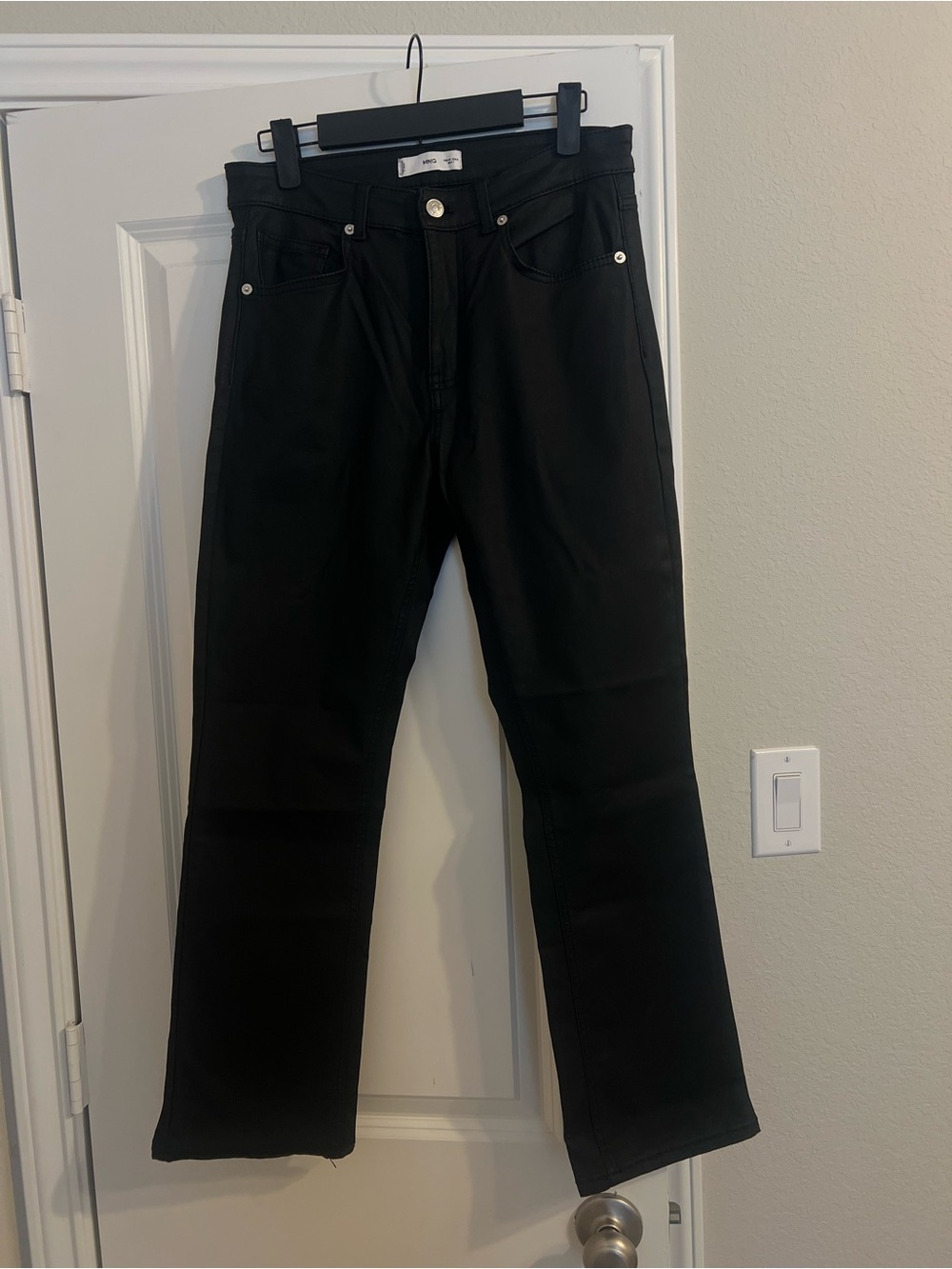 Mango Women's Black Bootcut Jeans